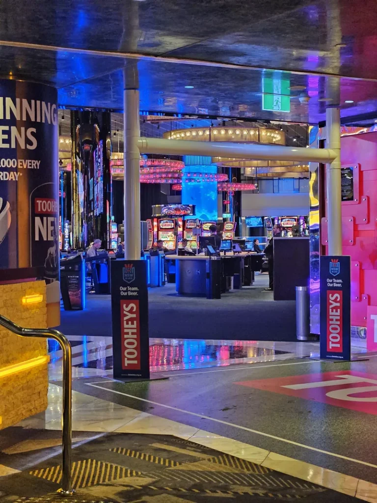 Entrance to the gaming floor at The Star Sydney